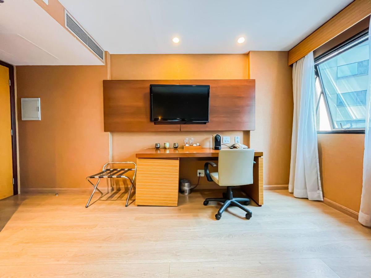M N Flats - Flat Dentro Do Hotel Wi Avenida Ibirapuera 2927 São Paulo Eksteriør billede