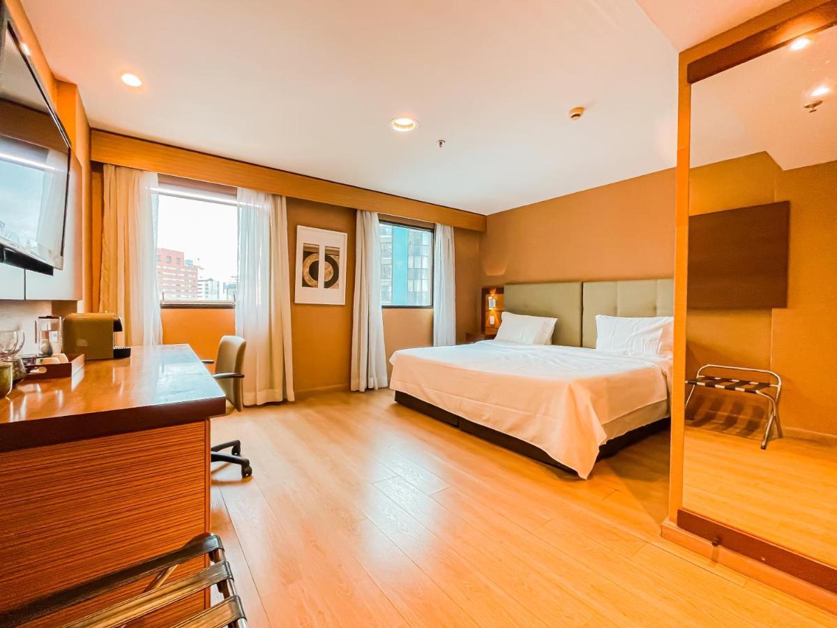 M N Flats - Flat Dentro Do Hotel Wi Avenida Ibirapuera 2927 São Paulo Eksteriør billede